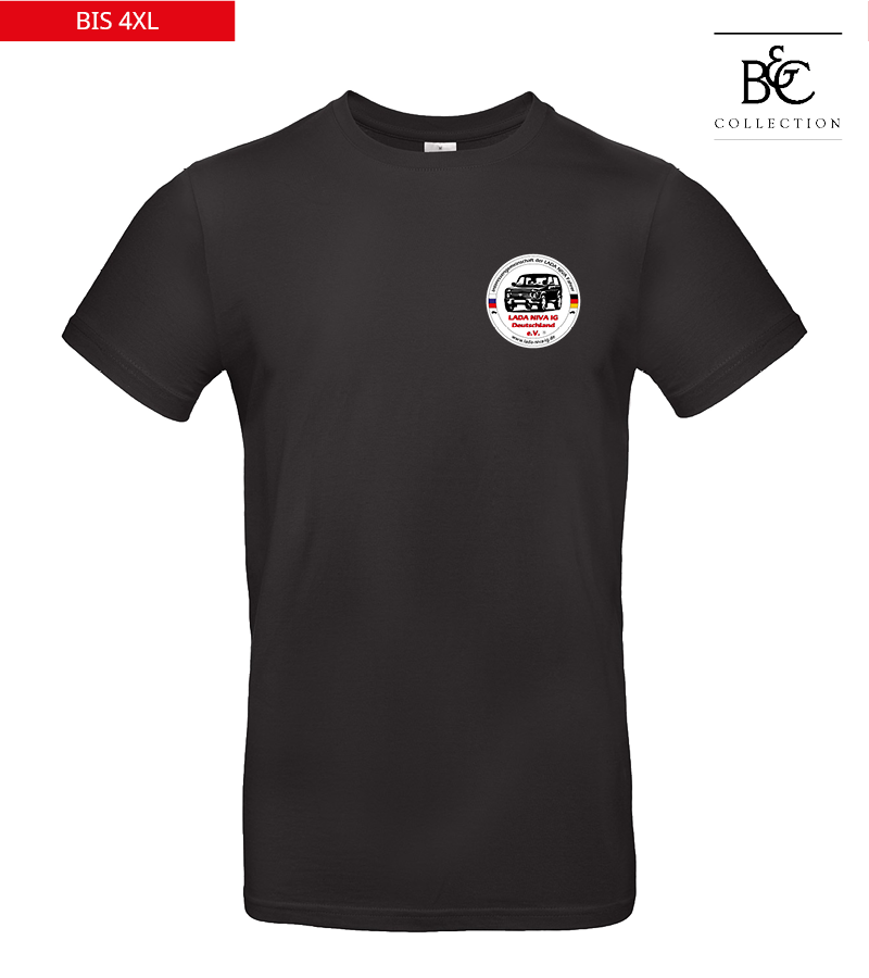 B&C Herren T-Shirt Black "Anton"